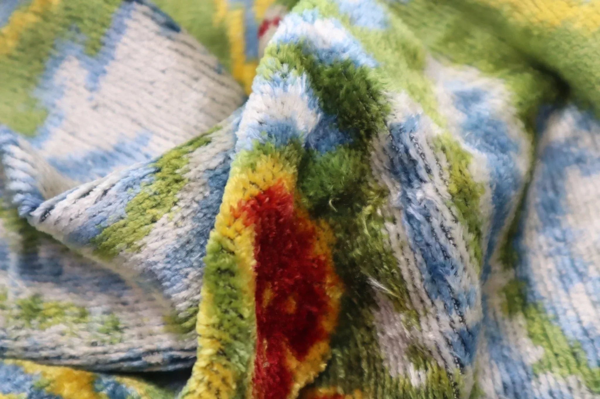 Canvello Green Handmade 16x24 Silk Velvet Pillow, Organic Veg Dyed, Down/Feather Filled Canvello