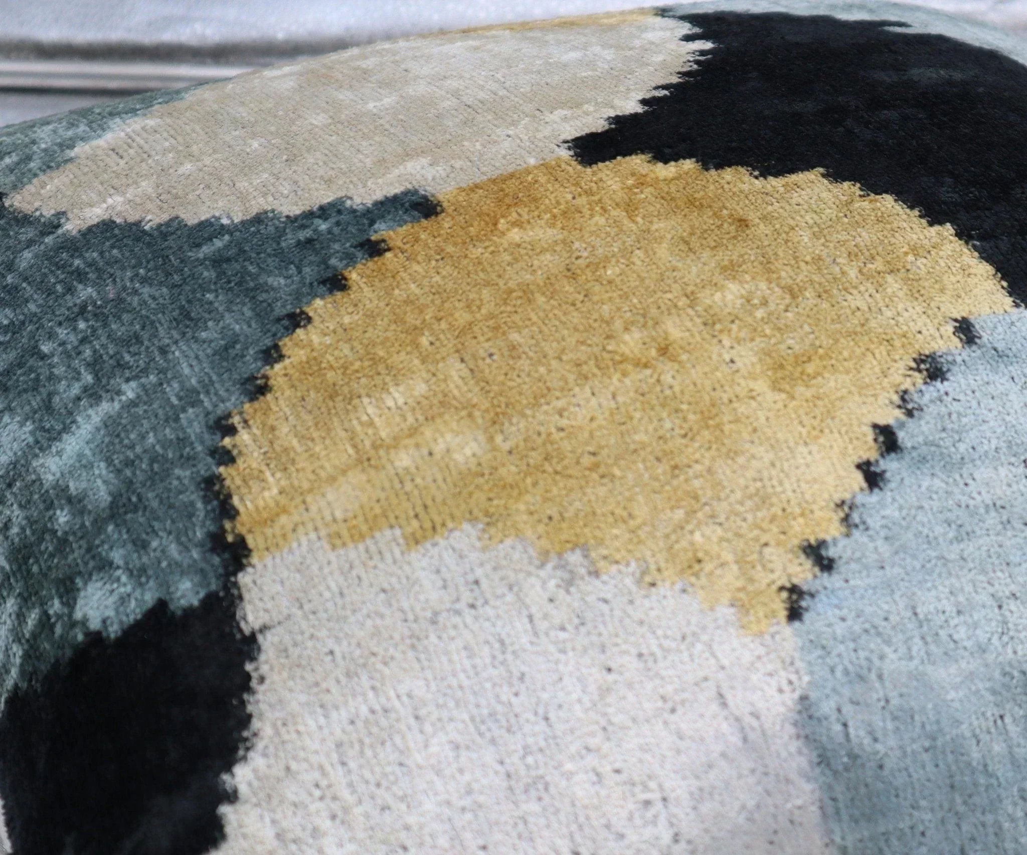 Canvello Hand Woven Multi Color Throw Pillows | 20 x 20 in (50 x 50 cm) Canvello