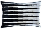 Canvello Handmade Black White Decorative Pillow and Insert | 16x24 in Canvello