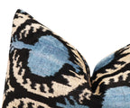 Canvello Handmade Blue Pomegranate Throw Pillows - 16x24 in Canvello