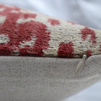 Canvello Handmade Brown Floral Throw Pillows | 18 x 18 in (45 x 45 cm) Canvello
