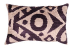 Canvello Handmade Decorative Black White Down Feather Pillow - 16"X24" Canvello