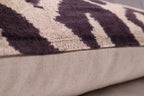 Canvello Handmade Decorative Black White Down Feather Pillow - 16"X24" Canvello
