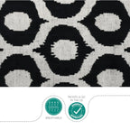 Canvello Handmade Decorative Black and White Pillows - 18x18 in Canvello