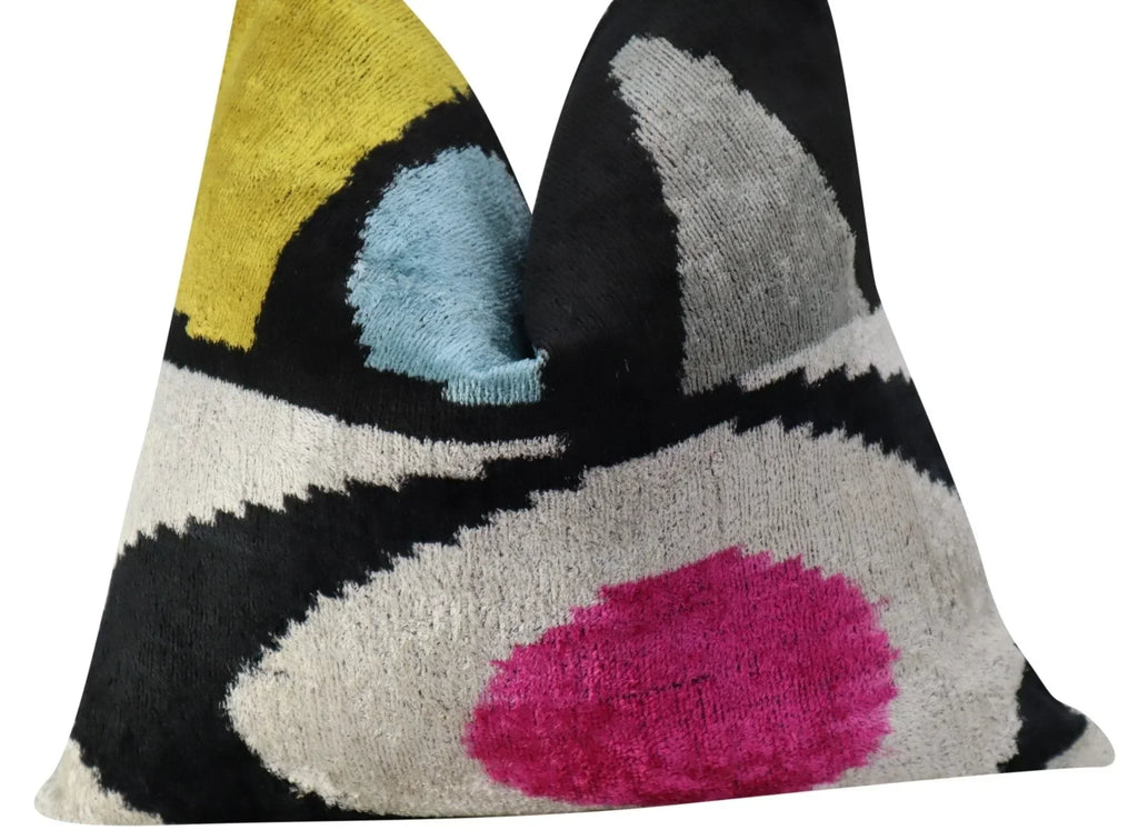Canvello Handmade Decorative Throw Pillow with Down Filled Cushion Insert Canvello