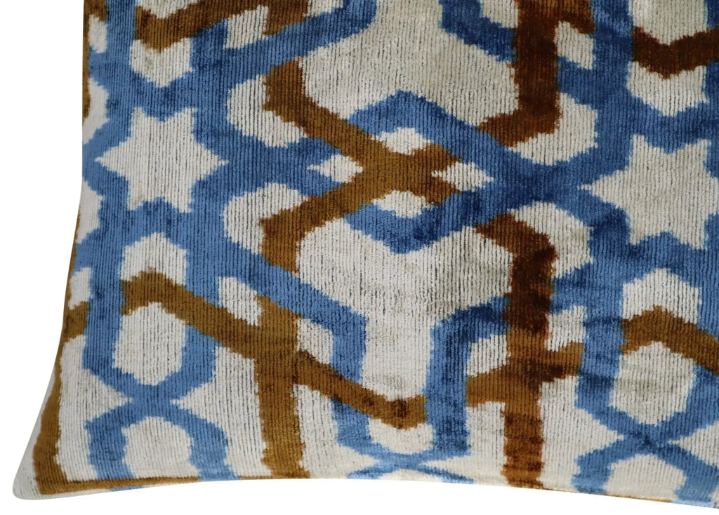 Canvello Handmade Decorative Throw Pillow with Down Filled Cushion Insert Canvello
