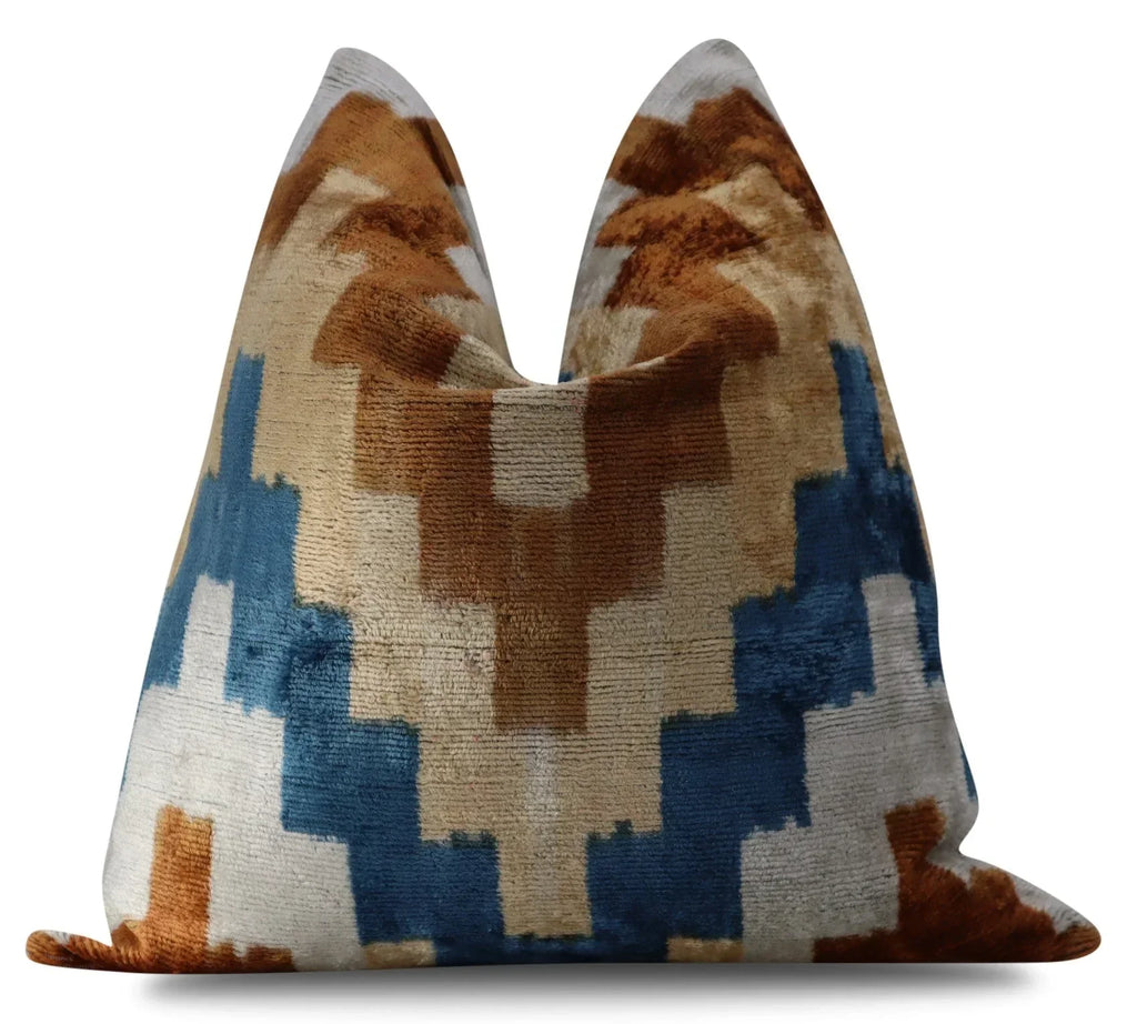 Canvello Handmade Decorative Throw Pillow with Down Filled Cushion Insert Canvello