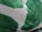 Canvello Handmade Decorative Throw Pillow with Down Filled Cushion Insert, detail shot - House Of Avana