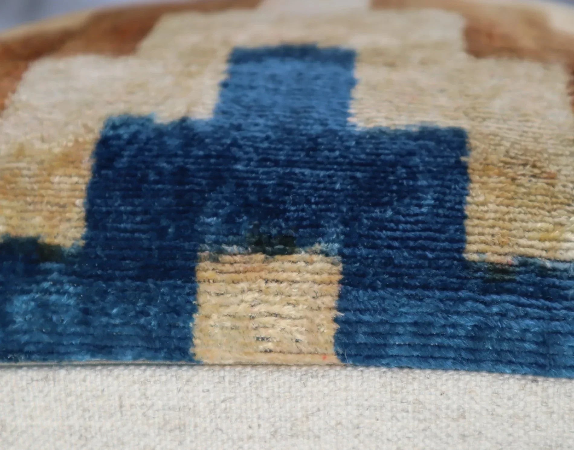 Canvello Handmade Decorative Throw Pillow with Down Filled Cushion Insert Canvello