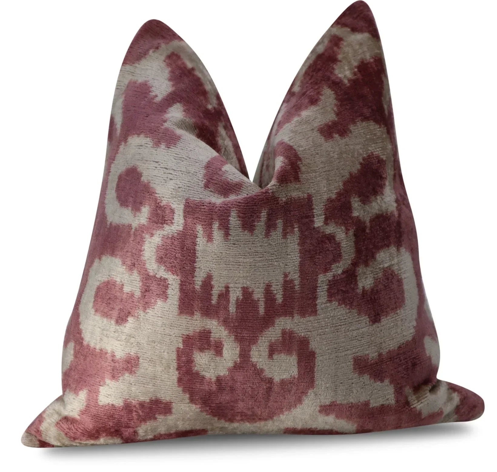 Canvello Handmade Decorative Throw Pillow with Down Filled Cushion Insert Canvello