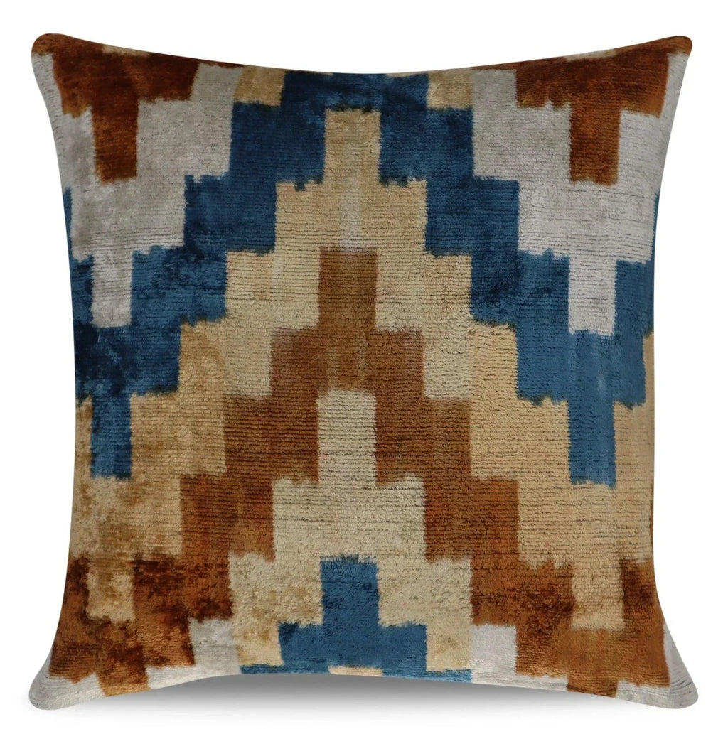 Canvello Handmade Decorative Throw Pillow with Down Filled Cushion Insert Canvello