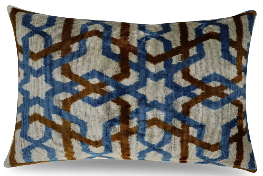 Canvello Handmade Decorative Throw Pillow with Down Filled Cushion Insert Canvello