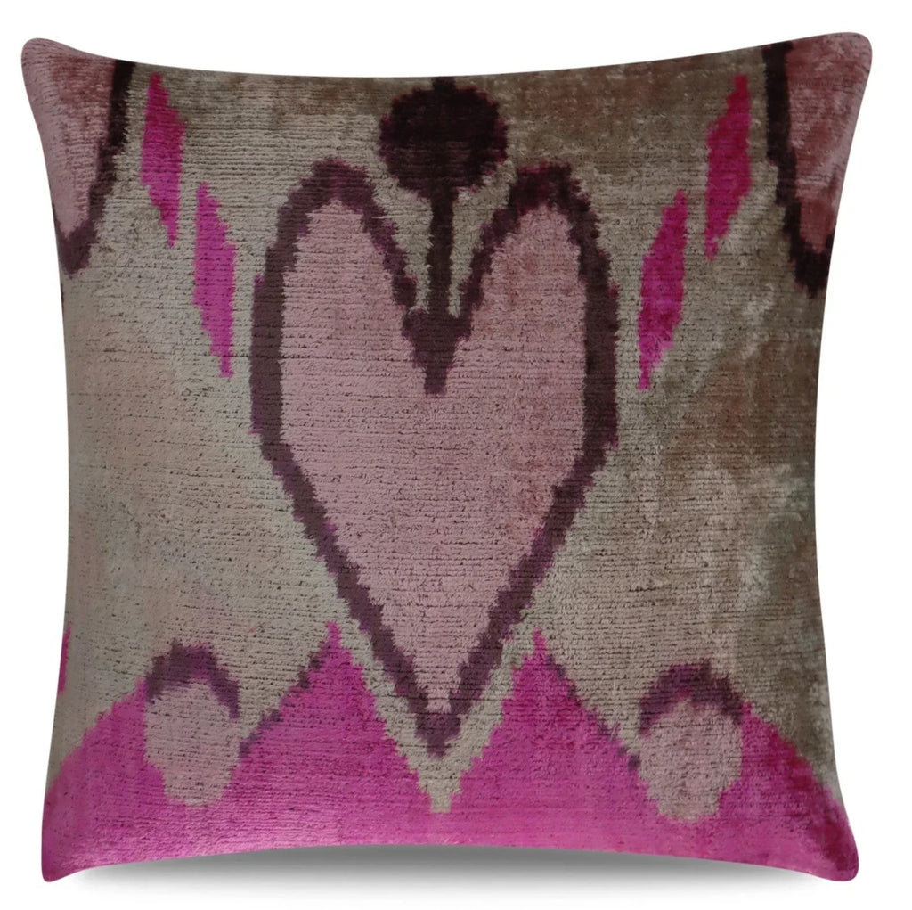 Canvello Handmade Decorative Throw Pillow with Down Filled Cushion Insert Canvello