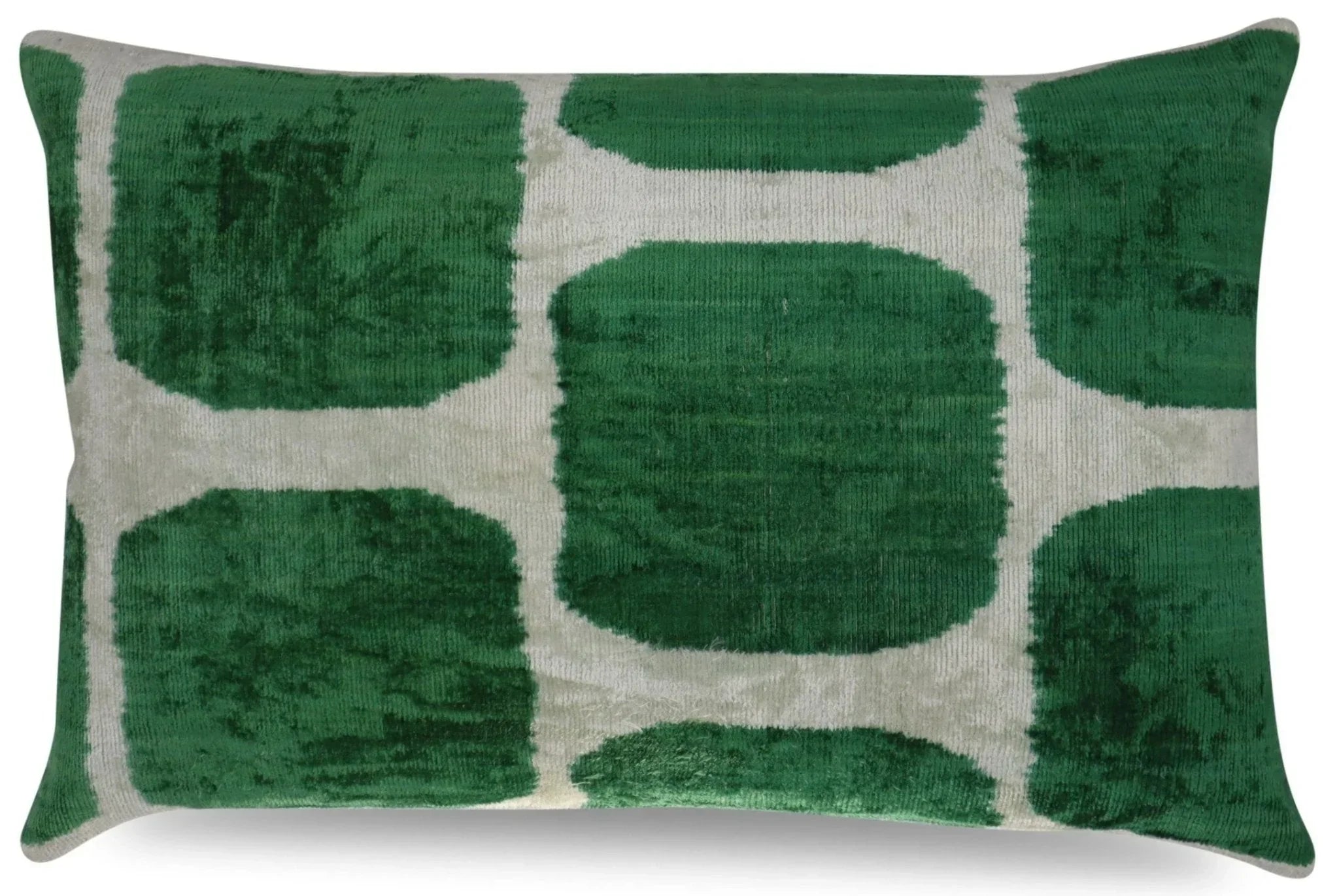 Canvello Handmade Decorative Throw Pillow with Down Filled Cushion Insert, front view - House Of Avana