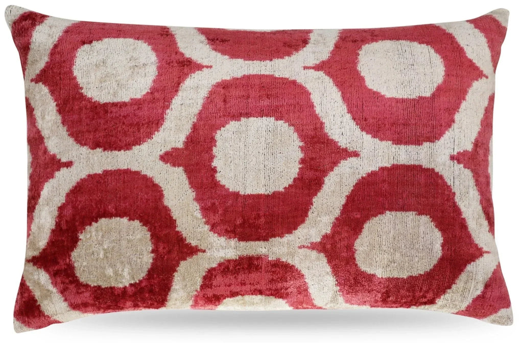 Canvello Handmade Designer Velvet Throw Pillow - 16" X 24" Canvello