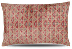 Canvello Handmade Earth Tones Decorative Velvet Silk Pillow - 16" X 24" Canvello