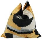 Canvello Handmade Gold Velvet Throw Pillow - 18x18 Canvello