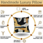Canvello Handmade Gold Velvet Throw Pillow - 18x18 Canvello