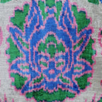 Canvello Handmade Green Blue Velvet Throw Pillow - 20x20 Canvello