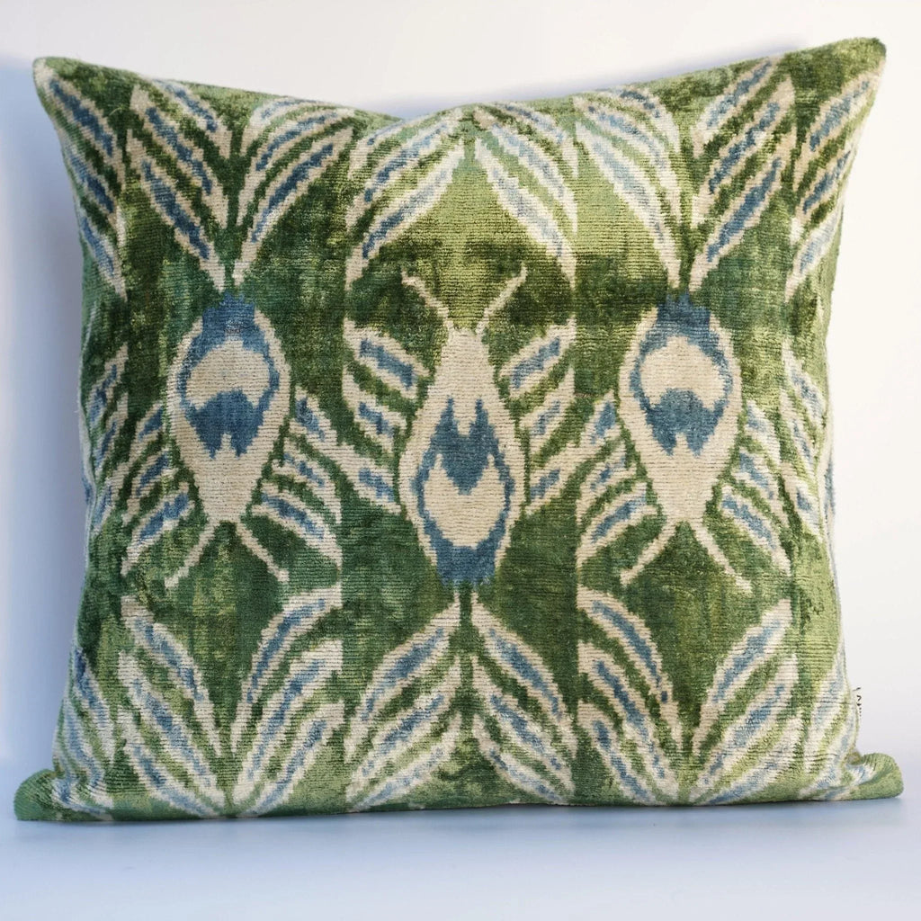 Canvello Handmade Green Pillows For Couch | 20 x 20 in (50 x 50 cm) Canvello