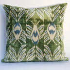 Canvello Handmade Green Pillows For Couch | 20 x 20 in (50 x 50 cm) Canvello