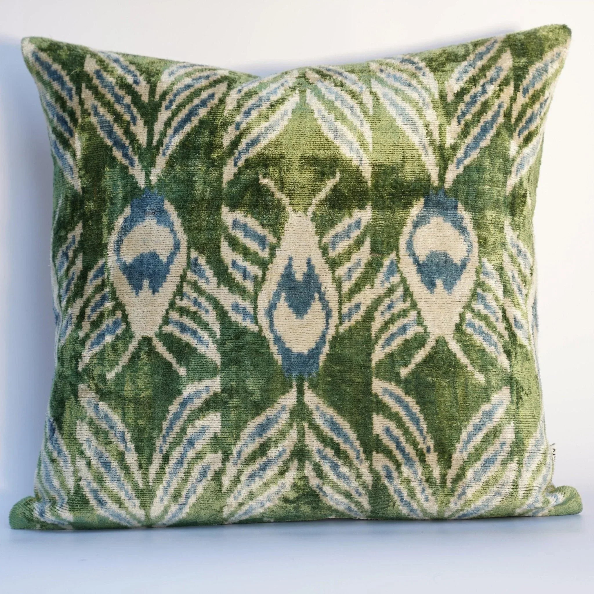 Canvello Handmade Green Pillows For Couch | 20 x 20 in (50 x 50 cm) Canvello