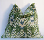 Canvello Handmade Green Pillows For Couch | 20 x 20 in (50 x 50 cm) Canvello