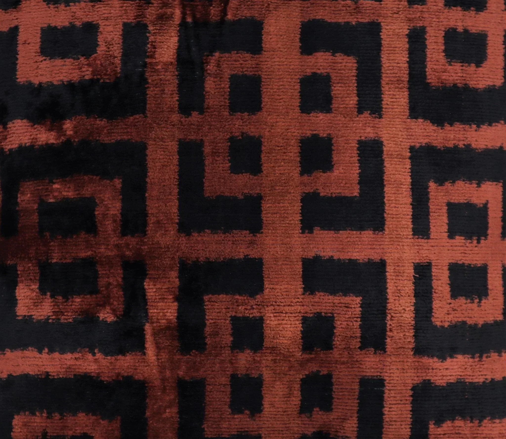 Canvello Handmade Luxury Brown Velvet Throw Pillow - 20x20 Canvello