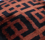 Canvello Handmade Luxury Brown Velvet Throw Pillow - 20x20 Canvello