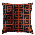 Canvello Handmade Luxury Brown Velvet Throw Pillow - 20x20 Canvello