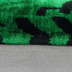 Canvello Handmade Luxury Dark Green Pillow for Couch | 16 x 24 in (40 x 60 cm) Canvello