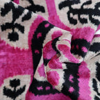 Canvello Handmade Luxury Decorative Pink with Doen Feather Pillow - 16x24in Canvello