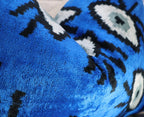 Canvello Handmade Luxury Handmade Velvet Silk Evil Eye Throw Pillow with Down Insert, product packaging - House Of Avana