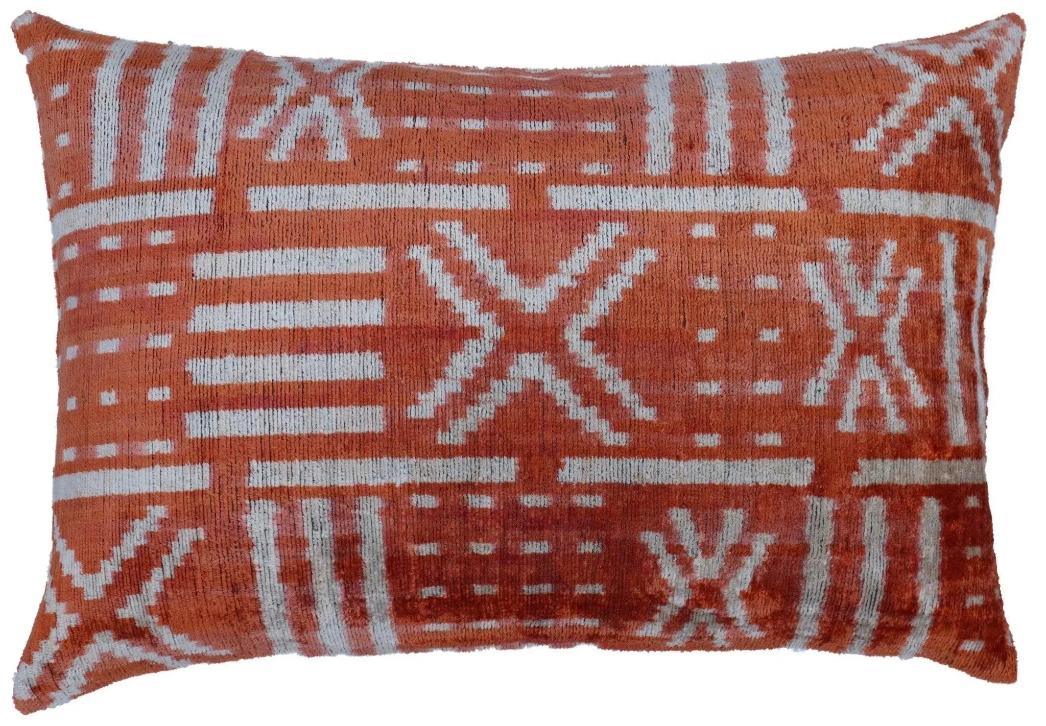 Canvello Handmade Luxury Soft Cushion with Down Feather Insert - 16x24in, front view - House Of Avana