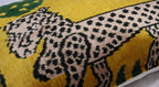 Canvello Handmade Luxury Yellow Tiger Throw Pillows - 16x24 in Canvello
