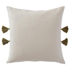 Canvello Handmade Off White Throw Pillows | 20 x20 in Canvello