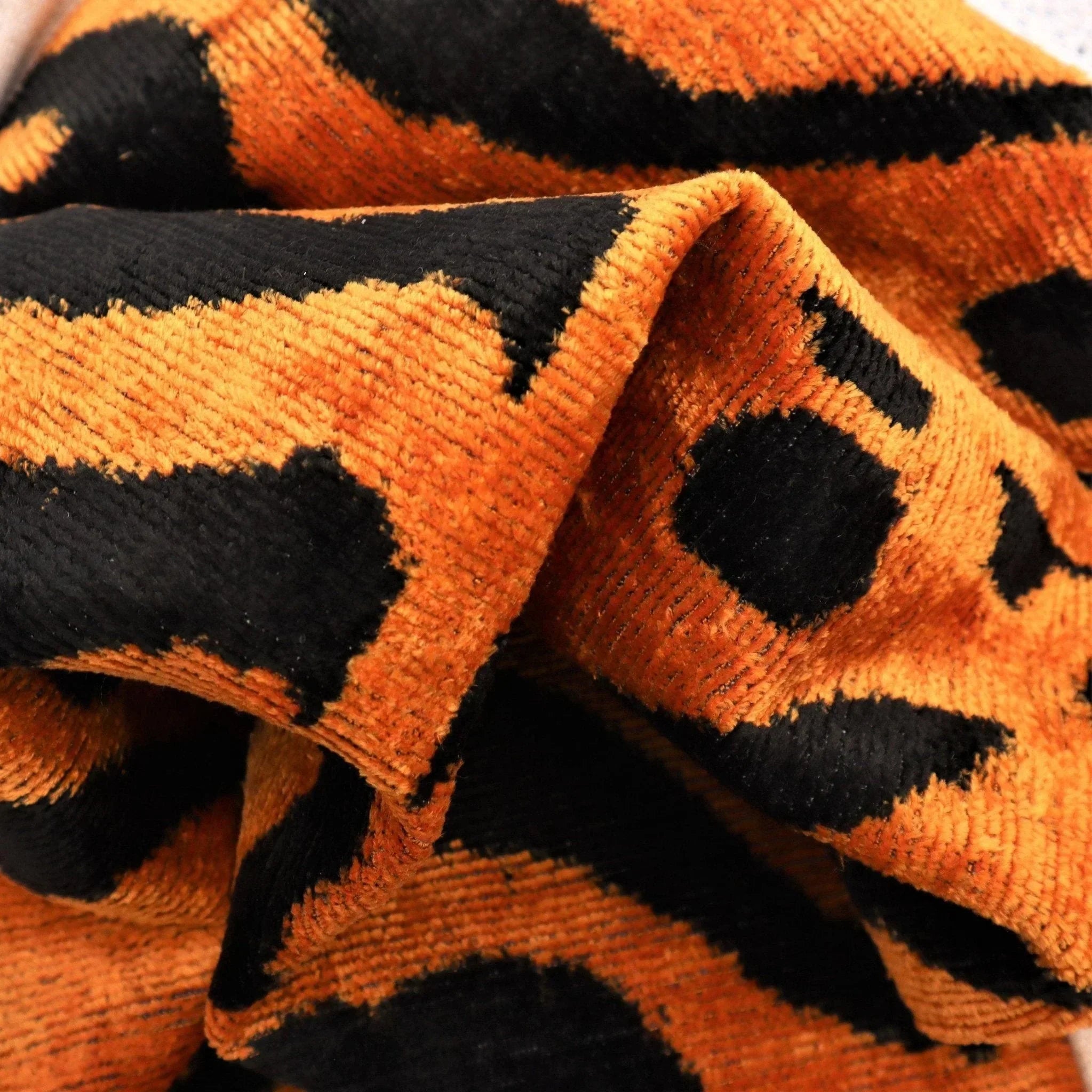 Canvello Handmade Orange Throw Pillow - 16x16 in Canvello