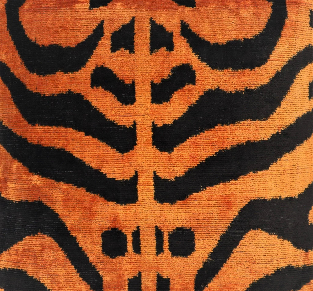 Canvello Handmade Orange Throw Pillow - 16x16 in Canvello