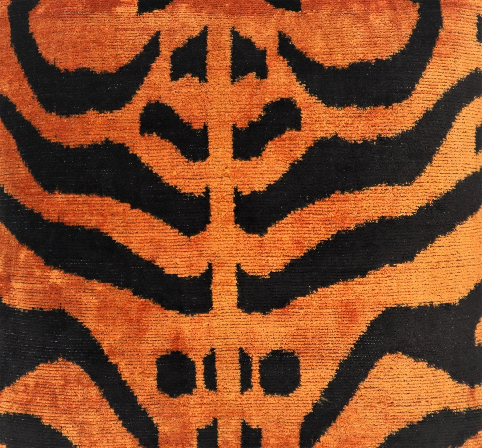 Canvello Handmade Orange Throw Pillow - 16x16 in Canvello