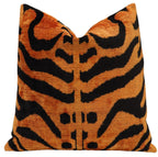 Canvello Handmade Orange Throw Pillow - 16x16 in Canvello