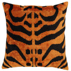 Canvello Handmade Orange Throw Pillow - 16x16 in Canvello