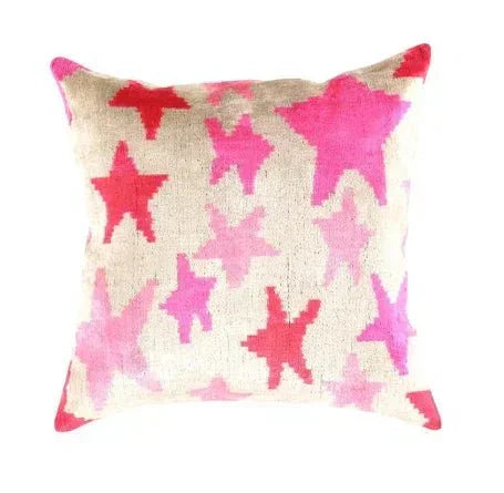 Canvello Handmade Pink Throw Pillow For Sofa | Set of 2 |18x18 |16x24 in Canvello