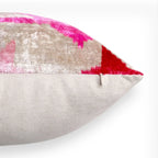 Canvello Handmade Pink start Throw Pillow with Down Insert - 18 x 18 in Canvello