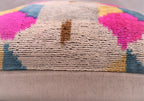 Canvello Handmade PinkGray Geometic Throw Pillow - 16x24 in Canvello