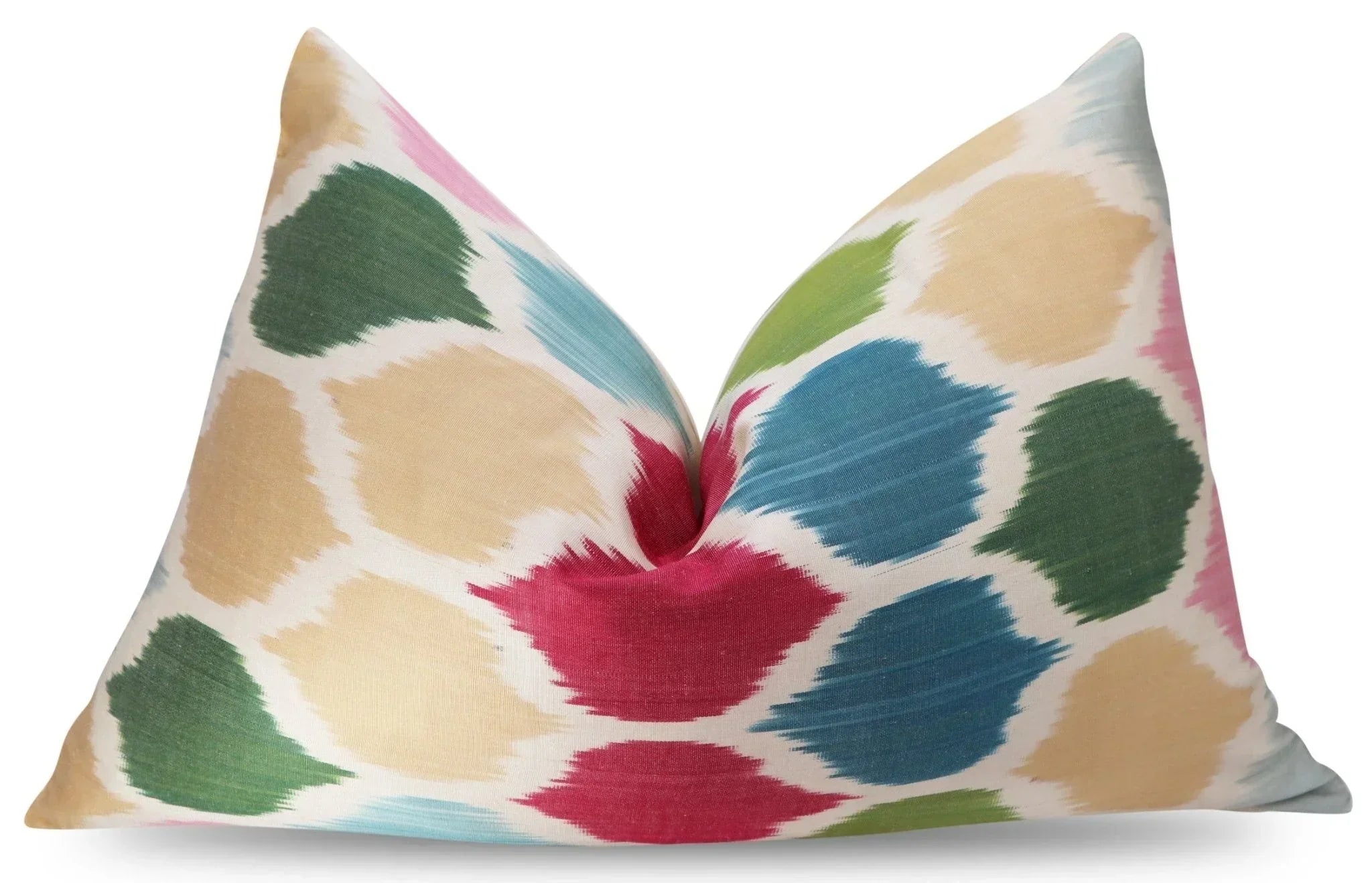 Canvello Handmade Silk Decorative Throw Pillow with Down Filled Insert Canvello