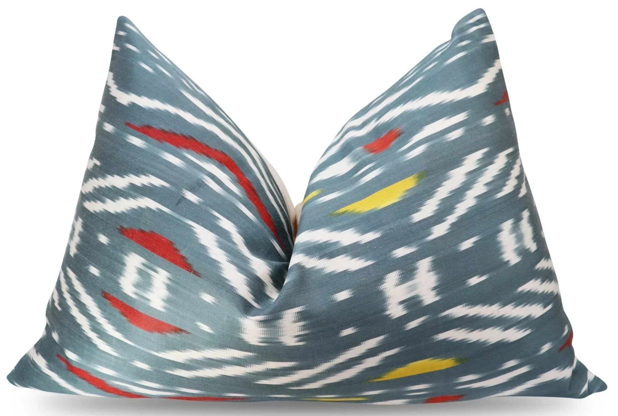 Canvello Handmade Silk Decorative Throw Pillow with Down Filled Insert Canvello