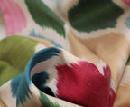 Canvello Handmade Silk Decorative Throw Pillow with Down Filled Insert Canvello