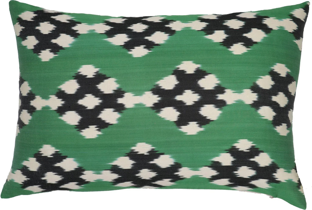 Canvello Handmade Silk Decorative Throw Pillow with Down Filled Insert Canvello