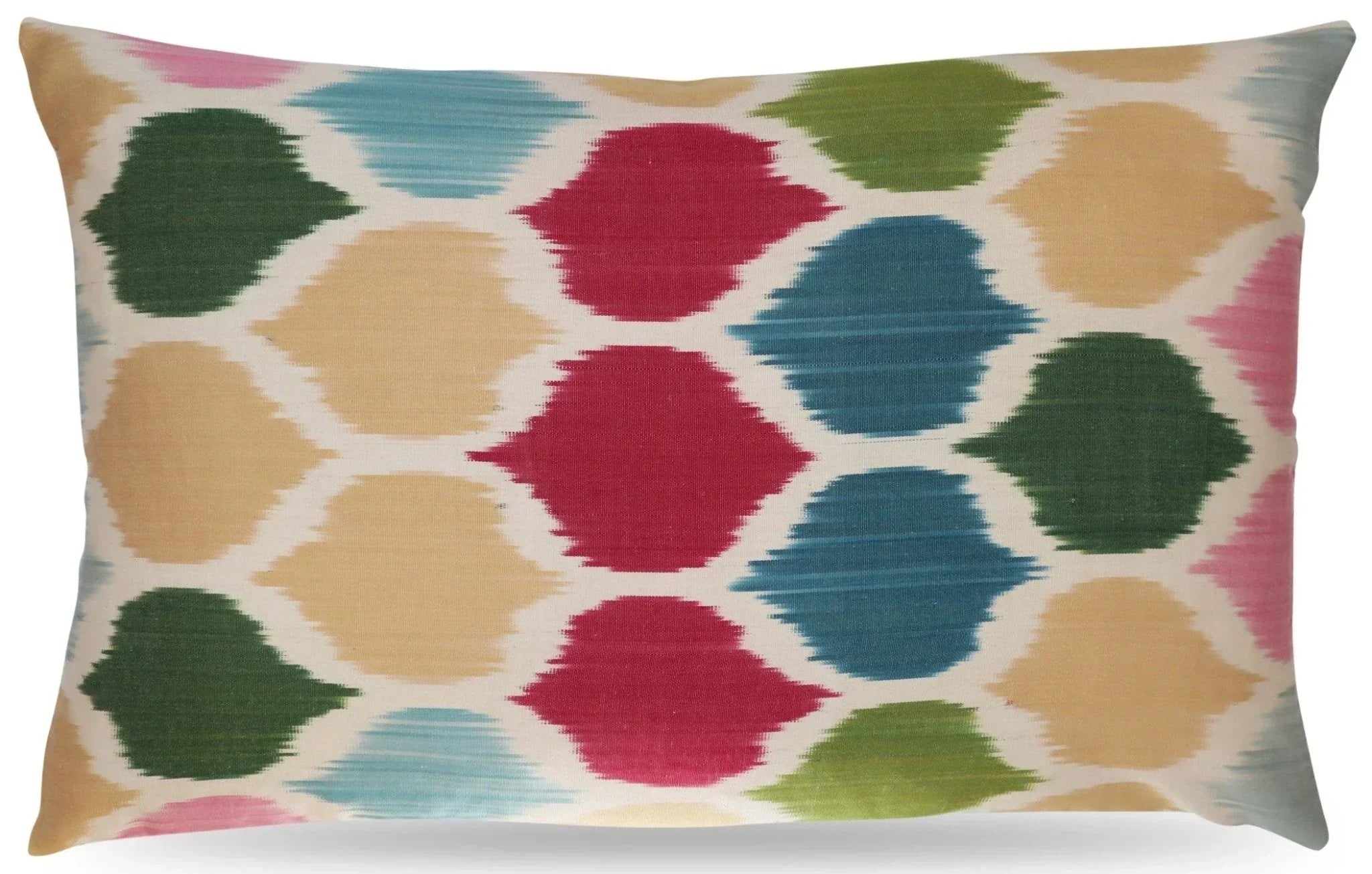 Canvello Handmade Silk Decorative Throw Pillow with Down Filled Insert Canvello