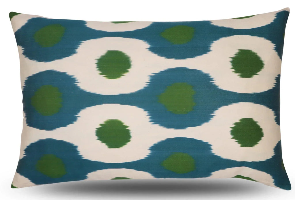 Canvello Handmade Silk Decorative Throw Pillow with Down Filled Insert Canvello